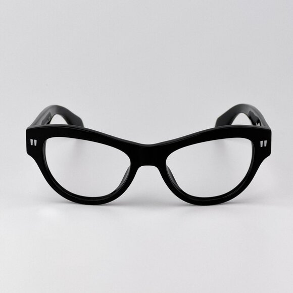 Off-White STYLE 76 Women Eyeglasses Black Square | Model OERJ076 1000 - Picture 1 of 9